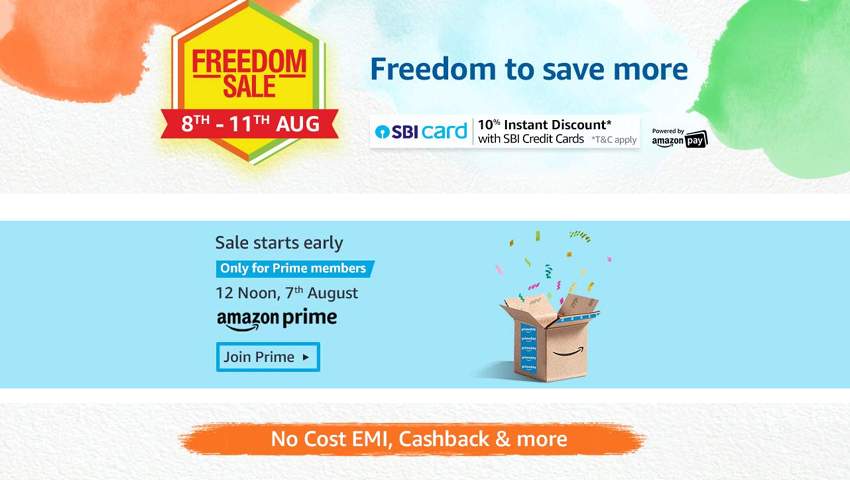 Amazon Freedom Sale: Up to 40 pct off on smartphones - Here is when discounts will go live