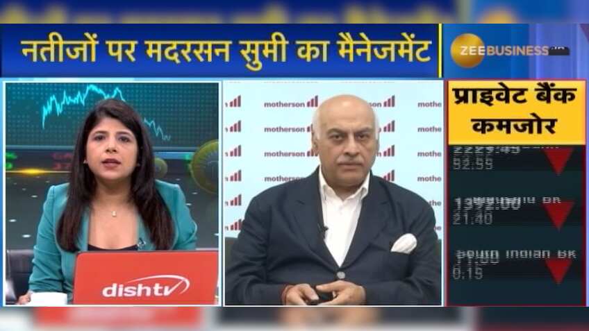 Things will turnaround in a quarter or two: Vivek Chaand Sehgal, Motherson