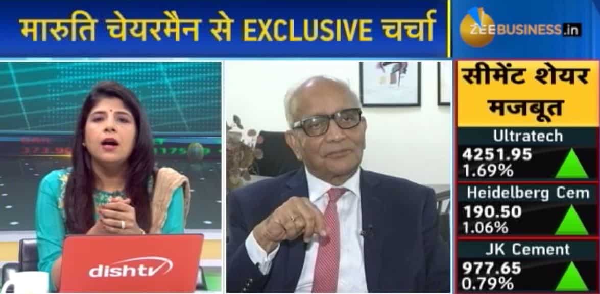 Turning affordable Cars into EVs is a big challenge: RC Bhargava, Maruti Suzuki 
