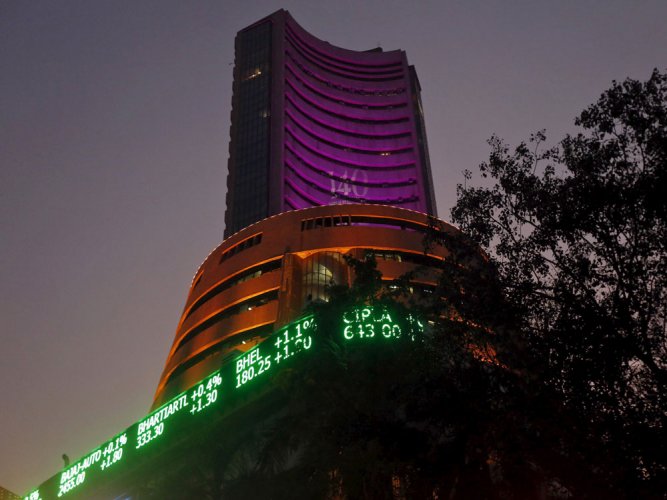 Sensex regains early losses, Nifty climbs 11K, Bank Nifty above 28K; Vodafone Idea, Apollo Hospitals stocks gain