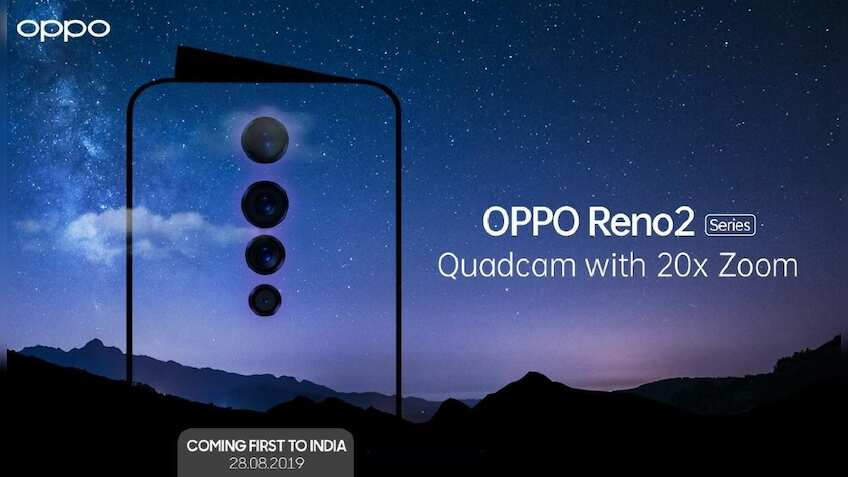 OPPO Reno 2 series with Quad cam coming in Aug; to be unveiled in India first