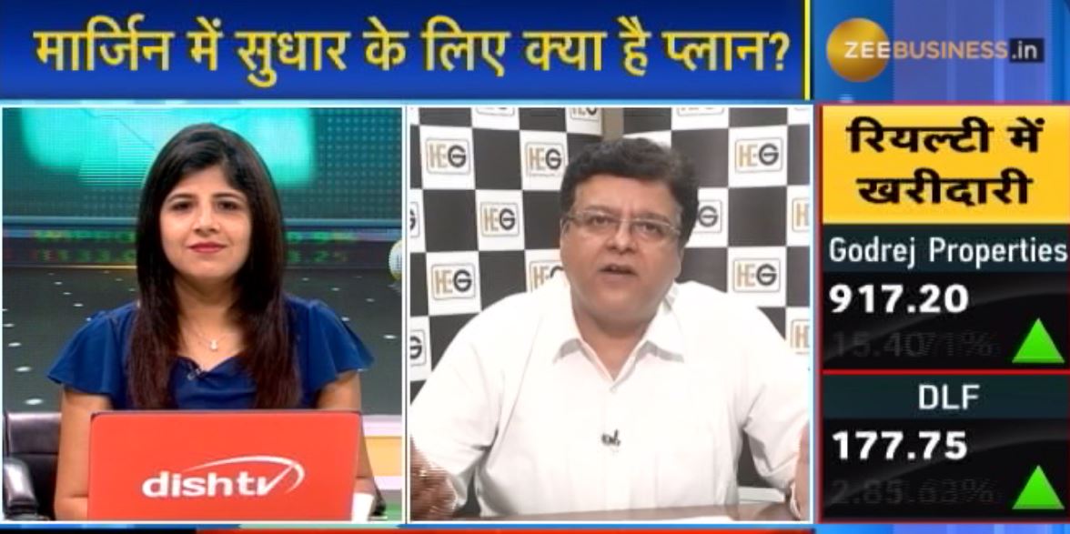 Corrections in electrode prices will bring stability in electrode prices: Manish Gulati, CMO & COO, HEG Ltd.