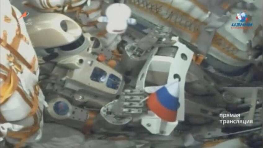 Russia launches humanoid robot 'Fedor' into space