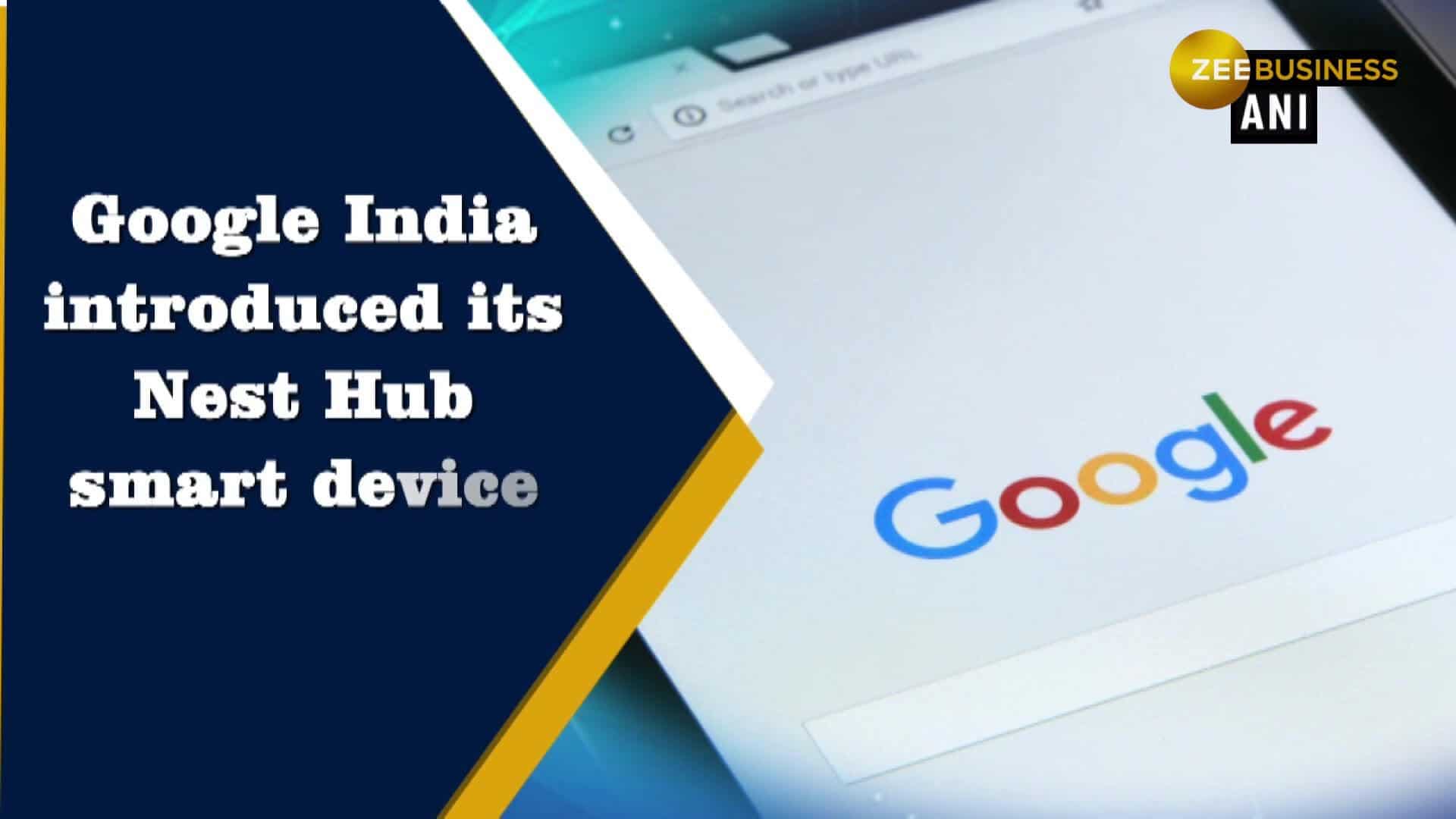 Google Nest Hub smart display launched in India