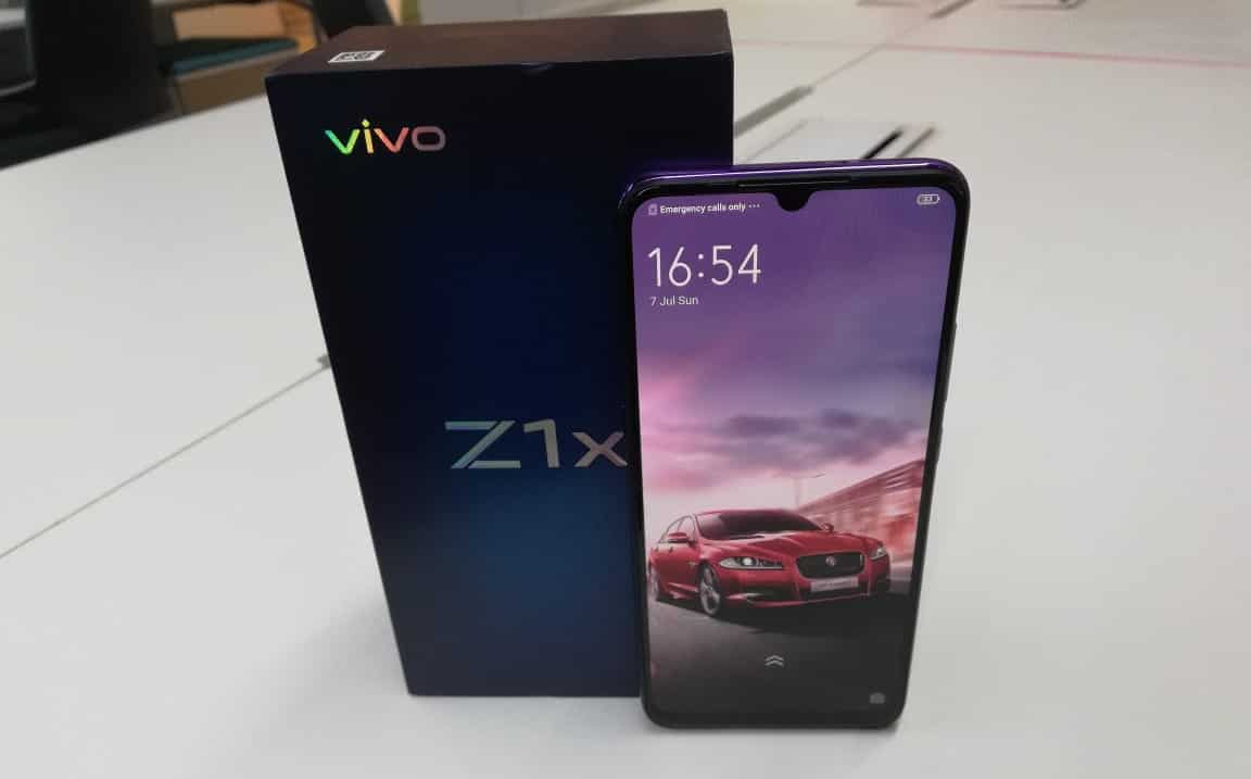 Vivo Z1x India launch