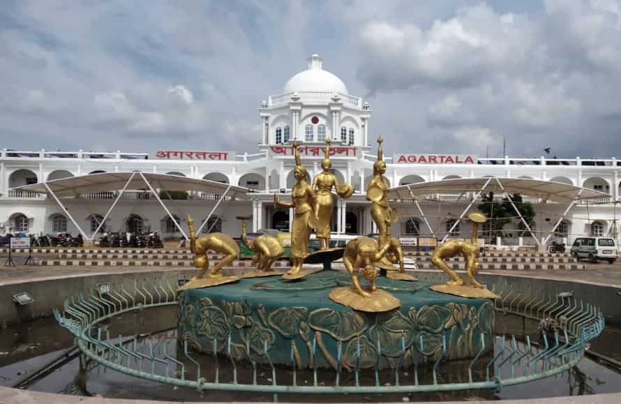 Indian Railways Agartala station