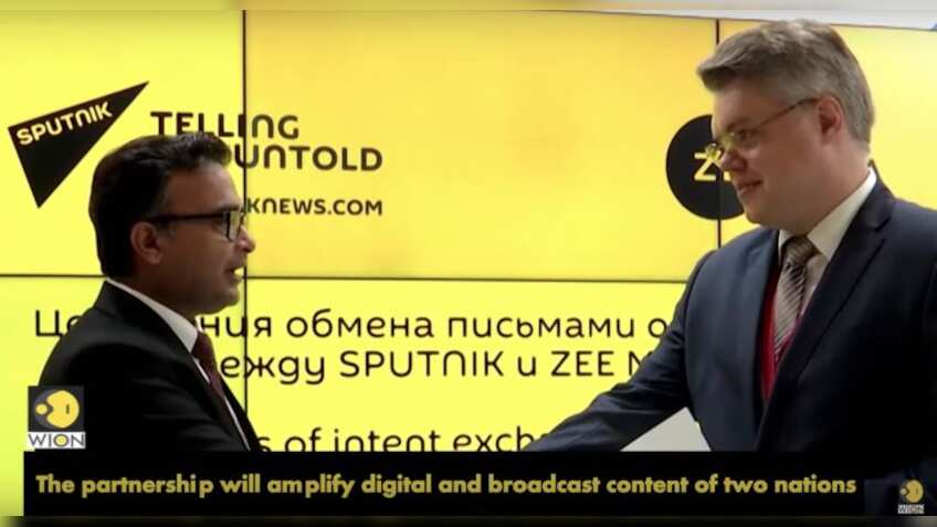 WION & Sputnik partnership announced at Eastern Economic Forum, Vladivostok