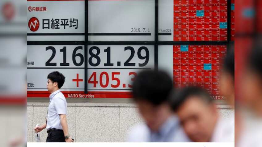 Global Markets: Asian stocks hit six-week high on trade war hopes ahead of ECB