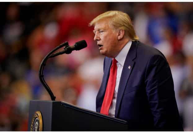 Donald Trump says US 'locked and loaded' for potential response to Saudi oil attack