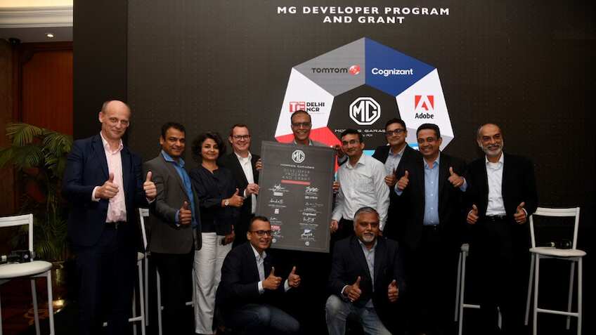 BIG OPPORTUNITY for innovators! MG Motor India partners with tech giants to launch MG Developer Program & Grant