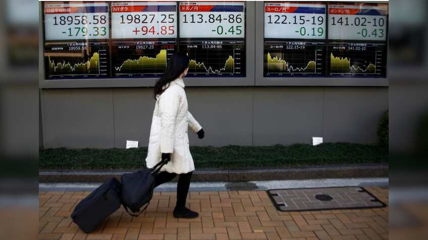 Global Markets: Asian shares nudge higher, sterling off five-month peak as crunch Brexit talks eyed