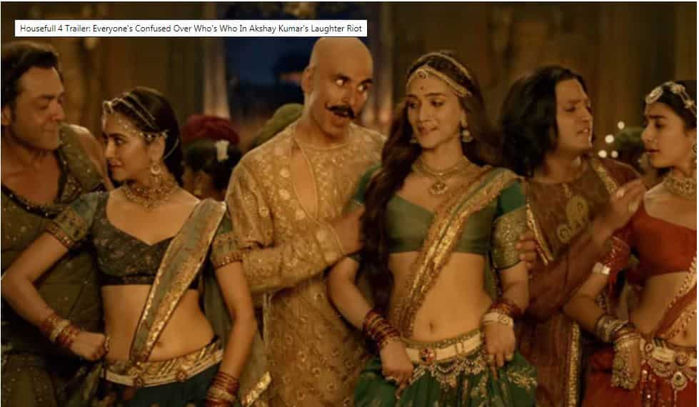 Akshay Kumar defends his Houseful 4 look, says not trying to ape anyone