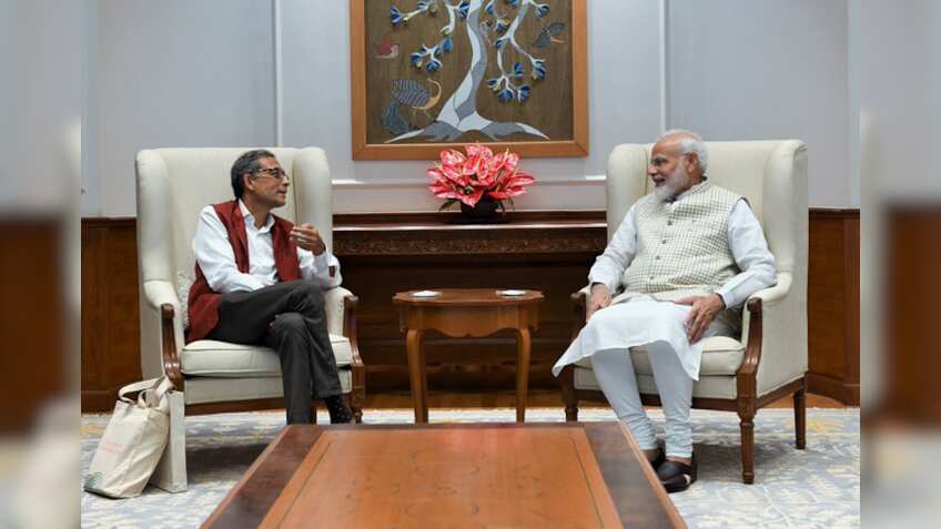 PM Modi meets Abhijit Banerjee, says this about Nobel Laureate's achievements
