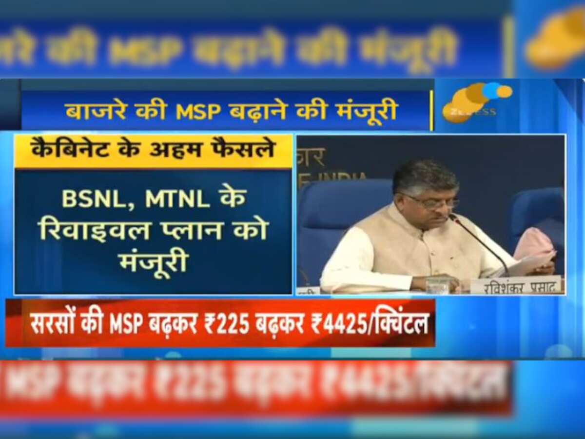  Check Cabinet decisions taken today by Modi