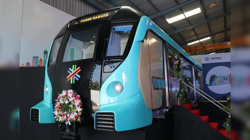 Mumbai Metro Line 3: Mock-up trainset unveiled - Here is how it looks | See pics