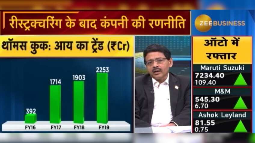 Thomas Cook India's financial position is strong; its total bank balance is Rs 1,100 crore: Debasis Nandy, President & Group CFO 