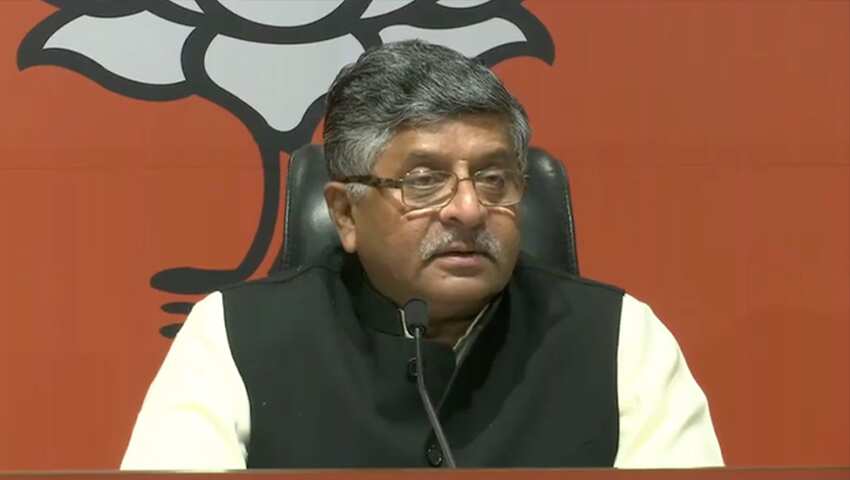 Data of 20 WhatsApp users may have been accessed  in Pegasus spyware attack, says Ravi Shankar Prasad