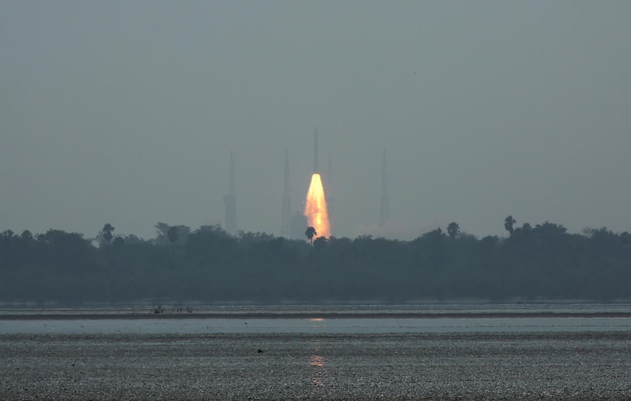 PSLV rocket lifts off with surveillance satellite RISAT-2BR1, 9 foreign satellites