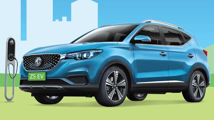 MG ZS EV: Nitin Gadkari to take experiential drive of India's 1st Electric Internet SUV | Zee Business