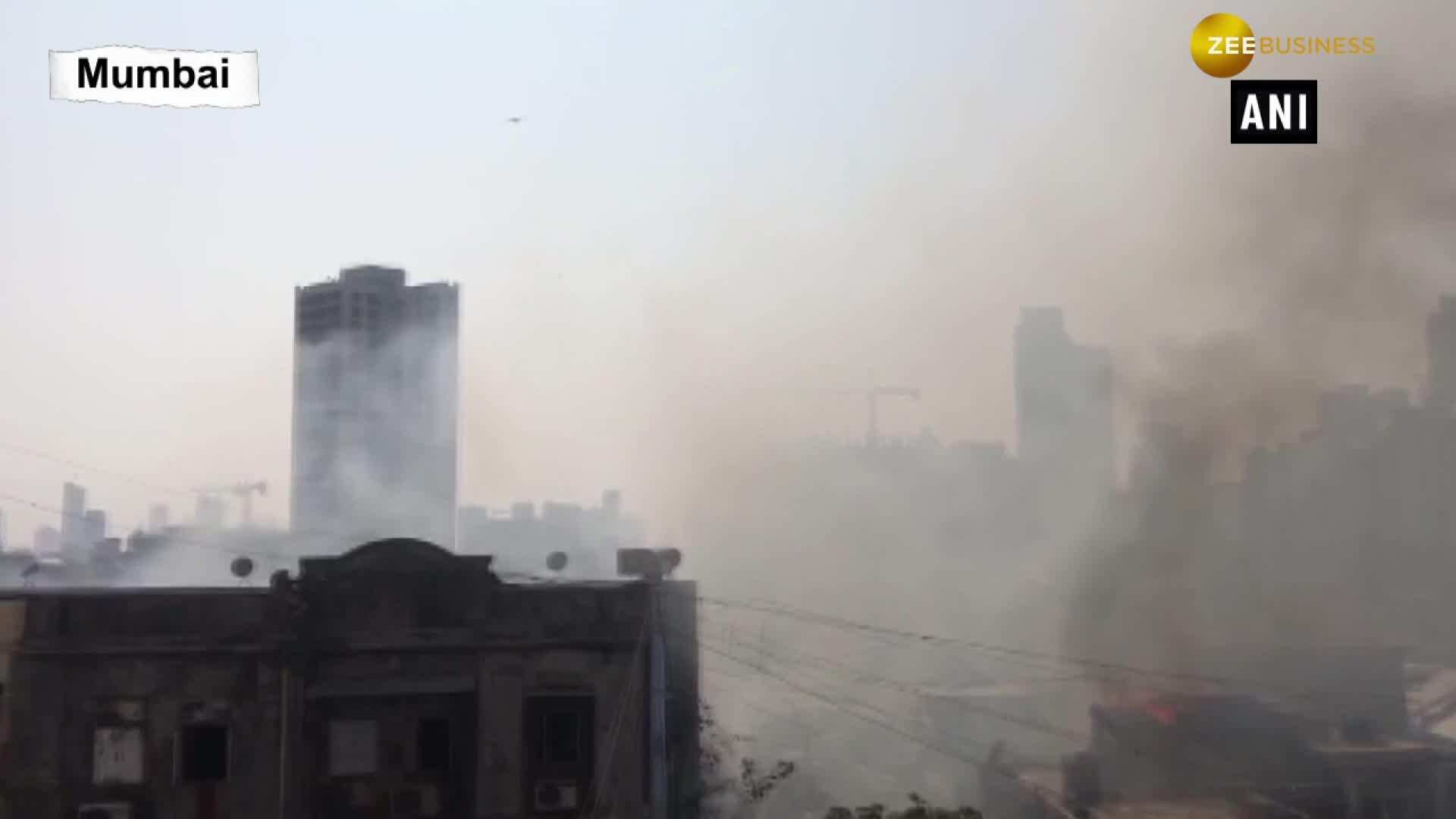 Fire breaks out at building in Mumbai, 5 injured