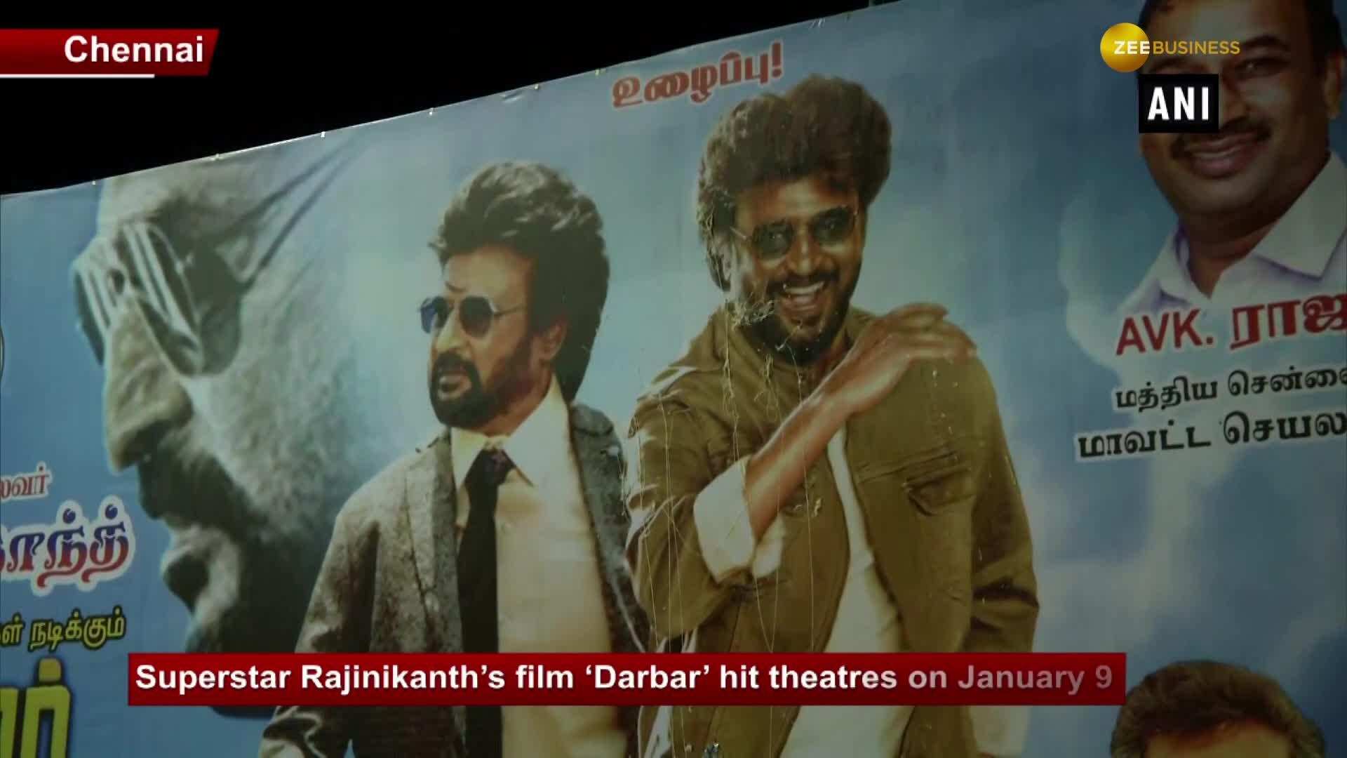 Festival for Rajinikanth fans as 'Darbar' hits theatres 