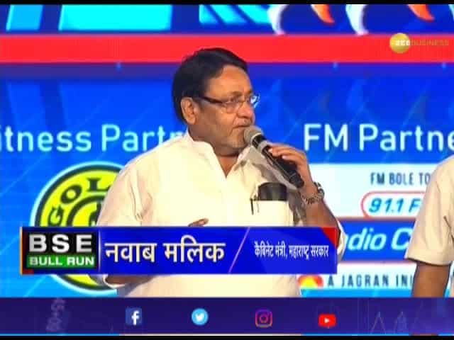 Political leaders, media persons welcomed at Zee Business BSE Bull Run 2020