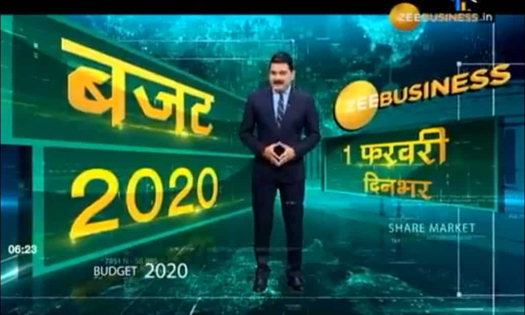 Catch all the Budget 2020 action on Zee Business with Anil Singhvi and top market experts on February 1