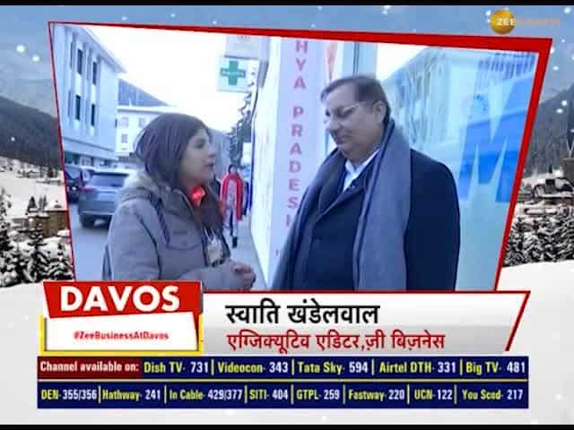 Zee Business in exclusive conversation with LT Foods Chairman VK Arora at Davos