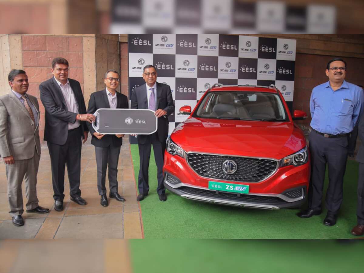 MG ZS EV: EESL gets 1st car of