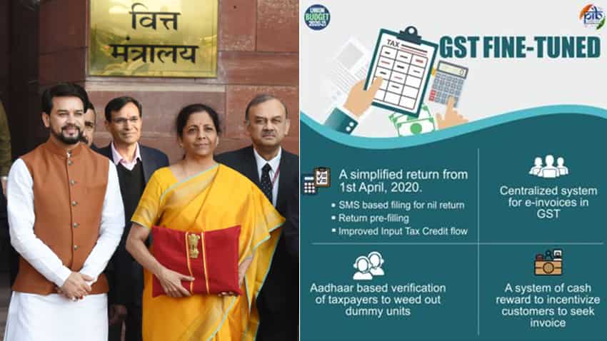 Budget 2020: From GST return filing to refund, all you need need to know from Nirmala Sitharaman's speech
