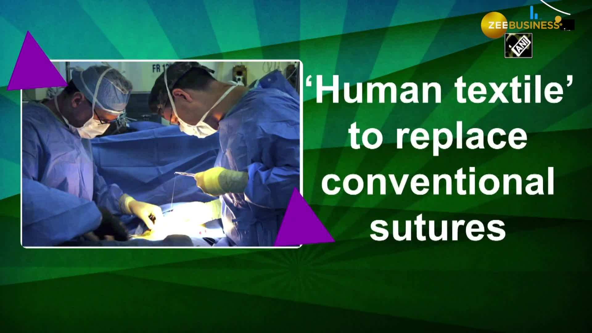 'Human textile' to replace conventional sutures