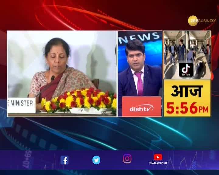 Zee Business Exclusive: FM Nirmala Sitharaman briefs media over Coronavirus scare