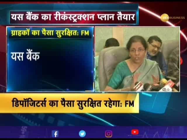India's FM Sitharaman: 'RBI monitoring Yes Bank since 2017, depositors money is safe'