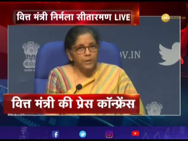 FM Nirmala Sitharaman Press Conference: Lakhs of farmers will be benefited from government schemes 