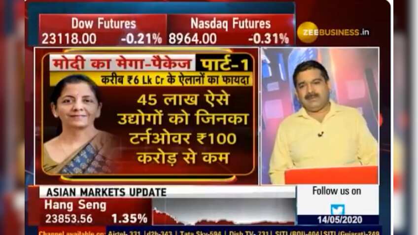 Rs 3 lakh crore package for MSMEs: DETAILED ANALYSIS by market guru Anil Singhvi 