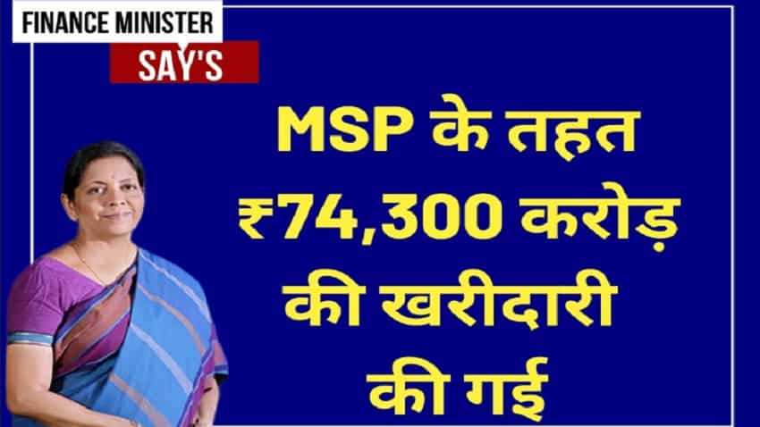 FM Nirmala Sitharaman announcements highlights: Mega package for Agri Infra, herbal farming among other measures