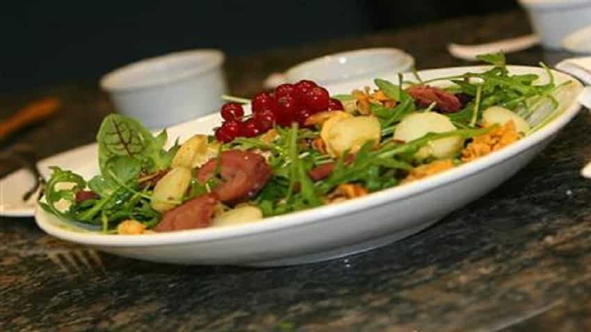 Crunch your appetite away with an enormous salad