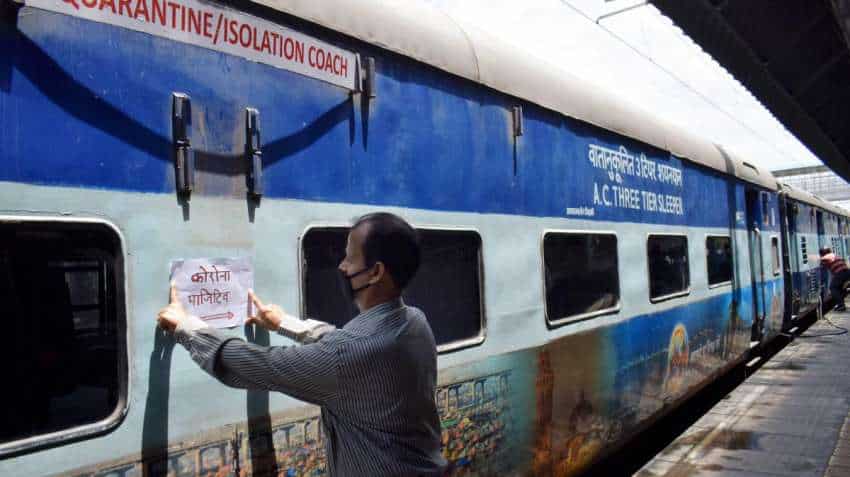 How railways quarantine coaches are  being used
