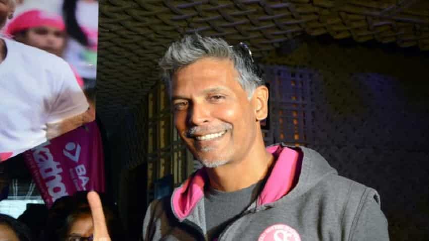 Fitness enthusiast and Supermodel Milind Soman
