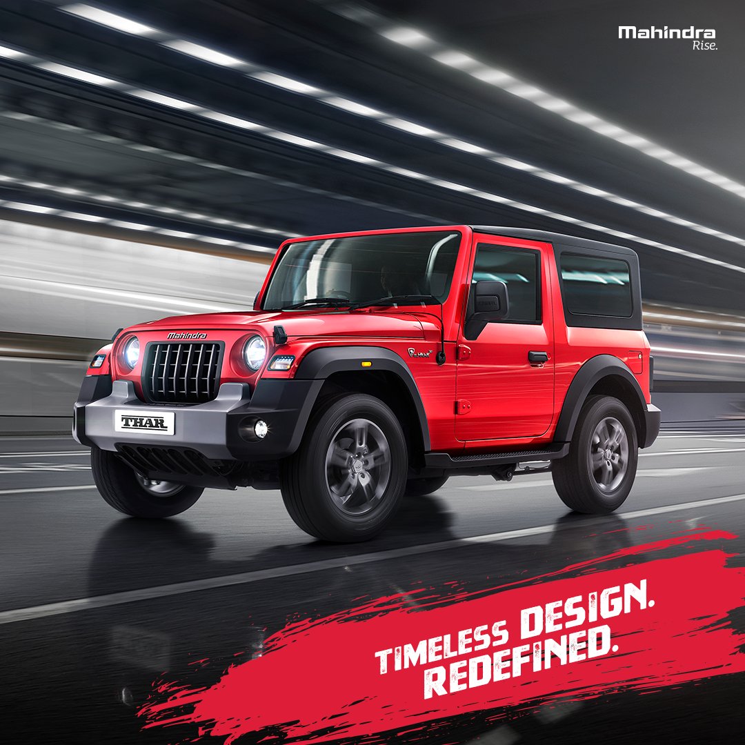 Mahindra unveils all new Thar, launch on October 2