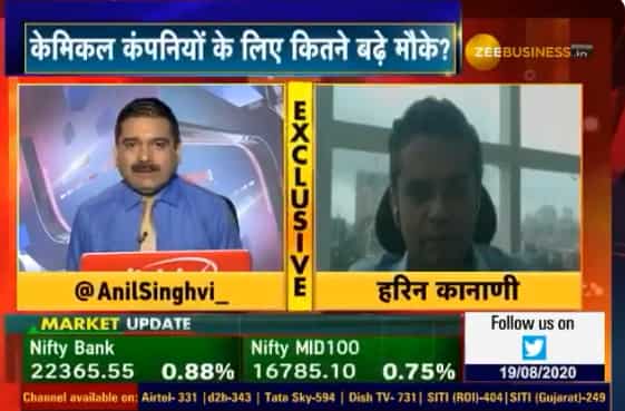 Domestic chemical companies to benefit from curbs on Chinese imports, Neogen Chemicals' Joint MD Harin Kanani tells Anil Singhvi