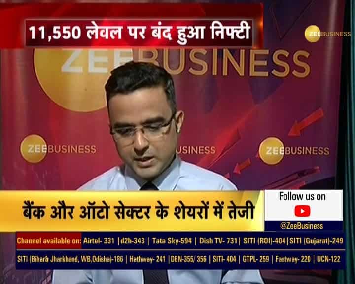 Share market closes with a spurt a day before expiry Zee Business