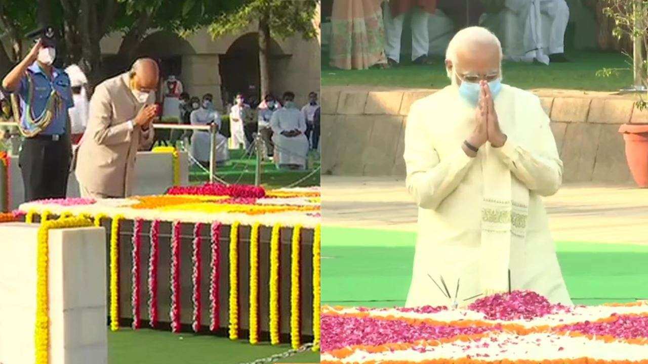 President Kovind, PM Modi pay homage to Mahatma Gandhi on his 151st ...