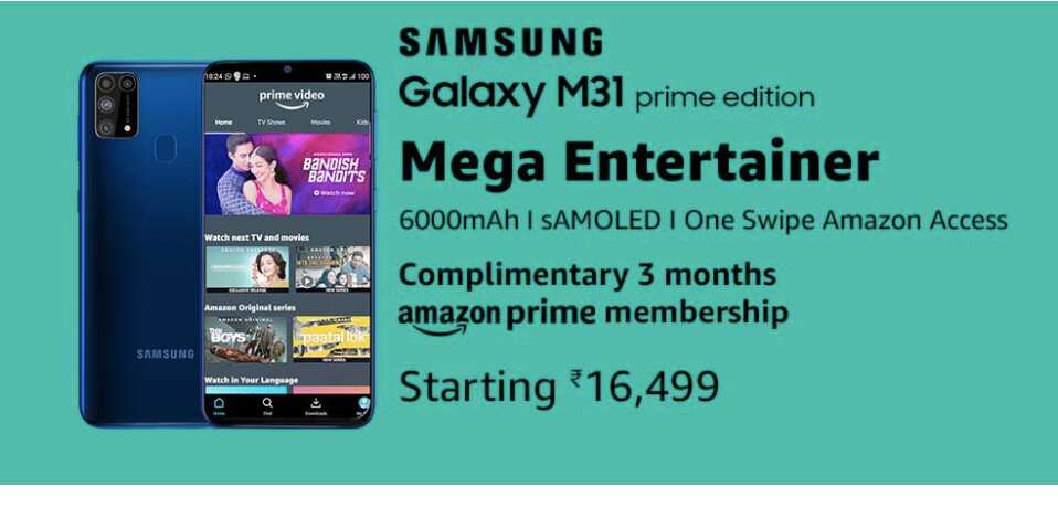 samsung galaxy m31 prime edition launch date