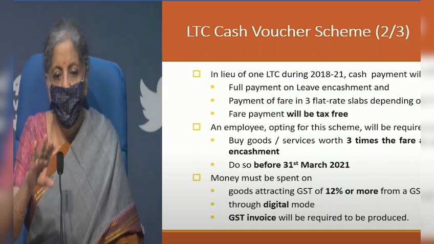 Nirmala Sitharaman announces new LTC cash voucher scheme to boost consumer spending 