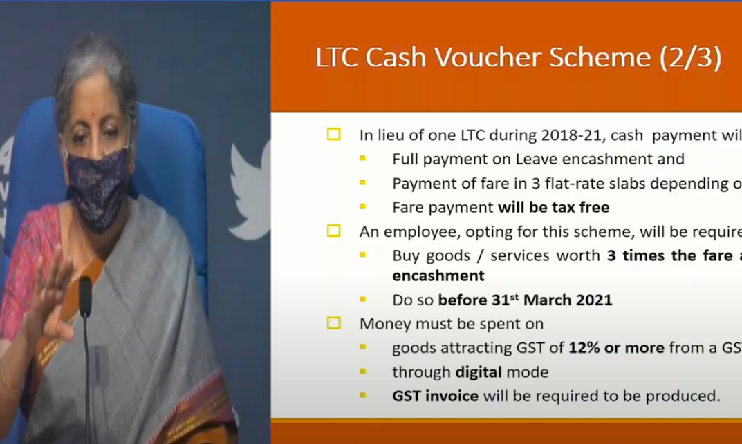 Nirmala Sitharaman announces new LTC cash voucher scheme to boost consumer spending