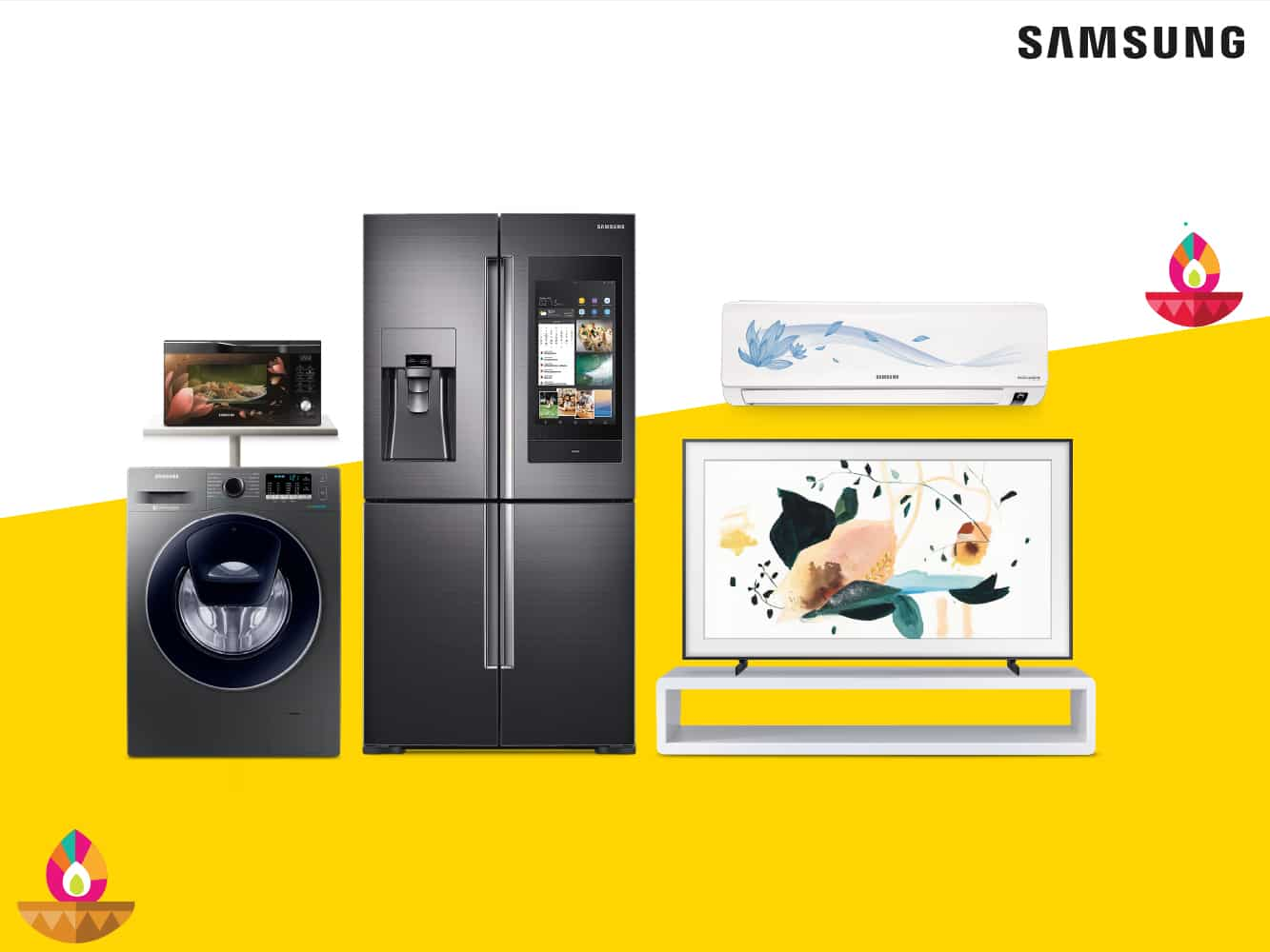 Samsung announces deals and discounts on smart TVs, refrigerators, ACs ...