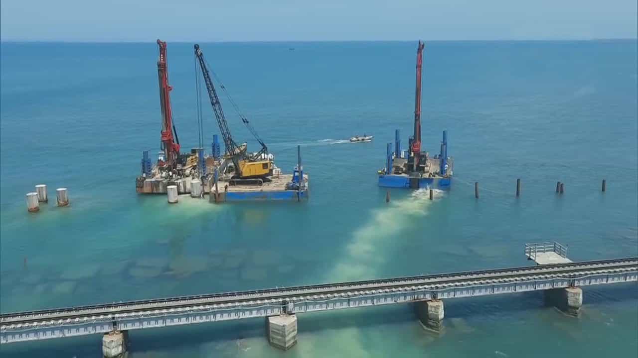 India’s first Vertical Lift Railway Sea Bridge 