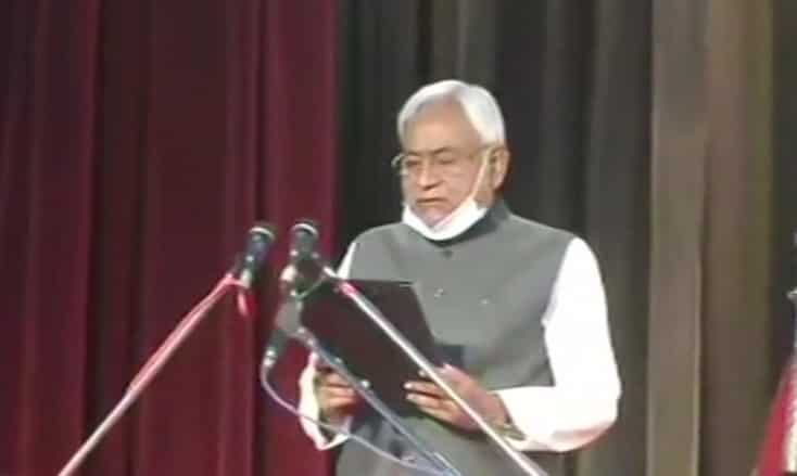 Nitish Kumar takes oath as Bihar chief minister for seventh time 