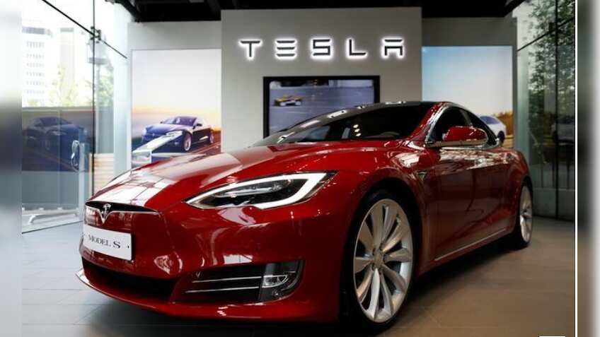 Tesla shares jump to record high ahead of S&P 500 debut